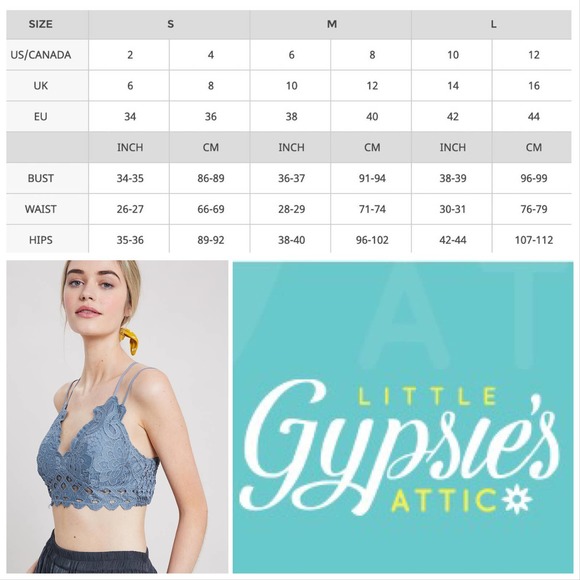 Wishlist AUTHENTIC Original Longline Lace Bralette - Picture 12 of 12